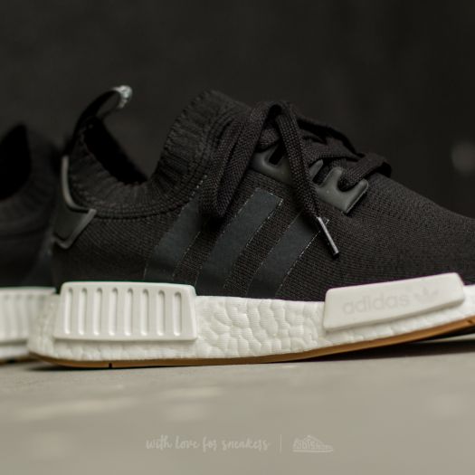 Adidas nmd r1 primeknit black white cheap