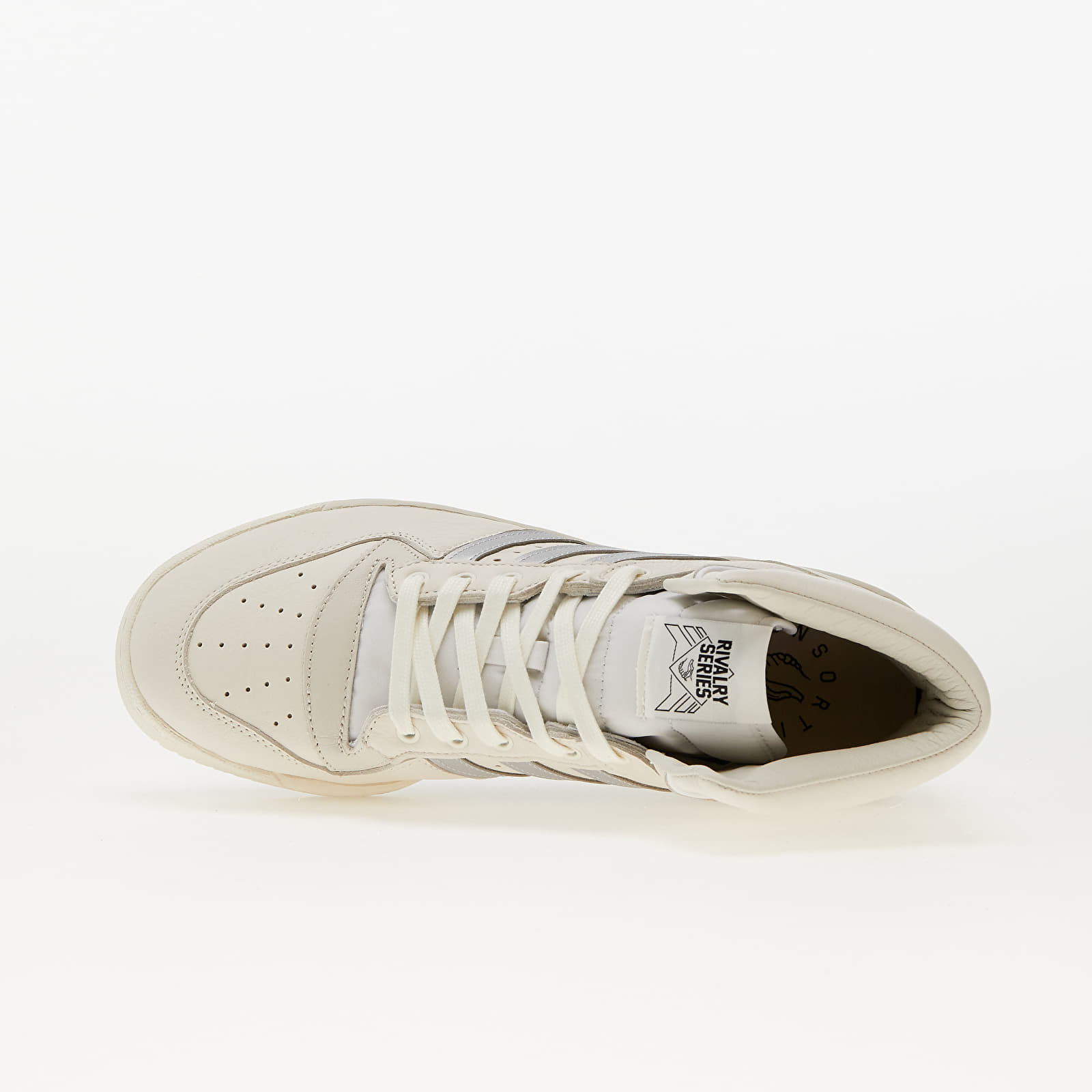 Încălțăminte și sneakerși pentru bărbați adidas Rivalry Hi Consortium Core White/ Silver Metallic/ Grey One