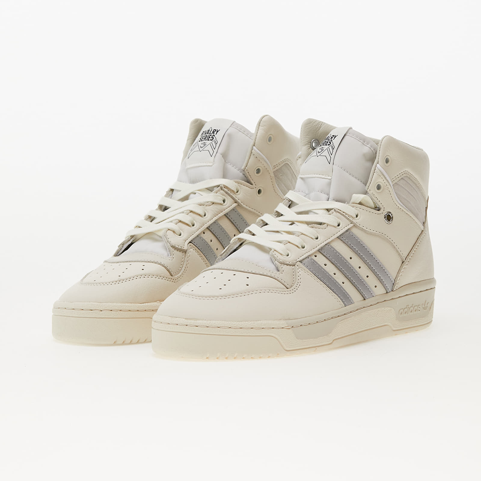 Încălțăminte și sneakerși pentru bărbați adidas Rivalry Hi Consortium Core White/ Silver Metallic/ Grey One