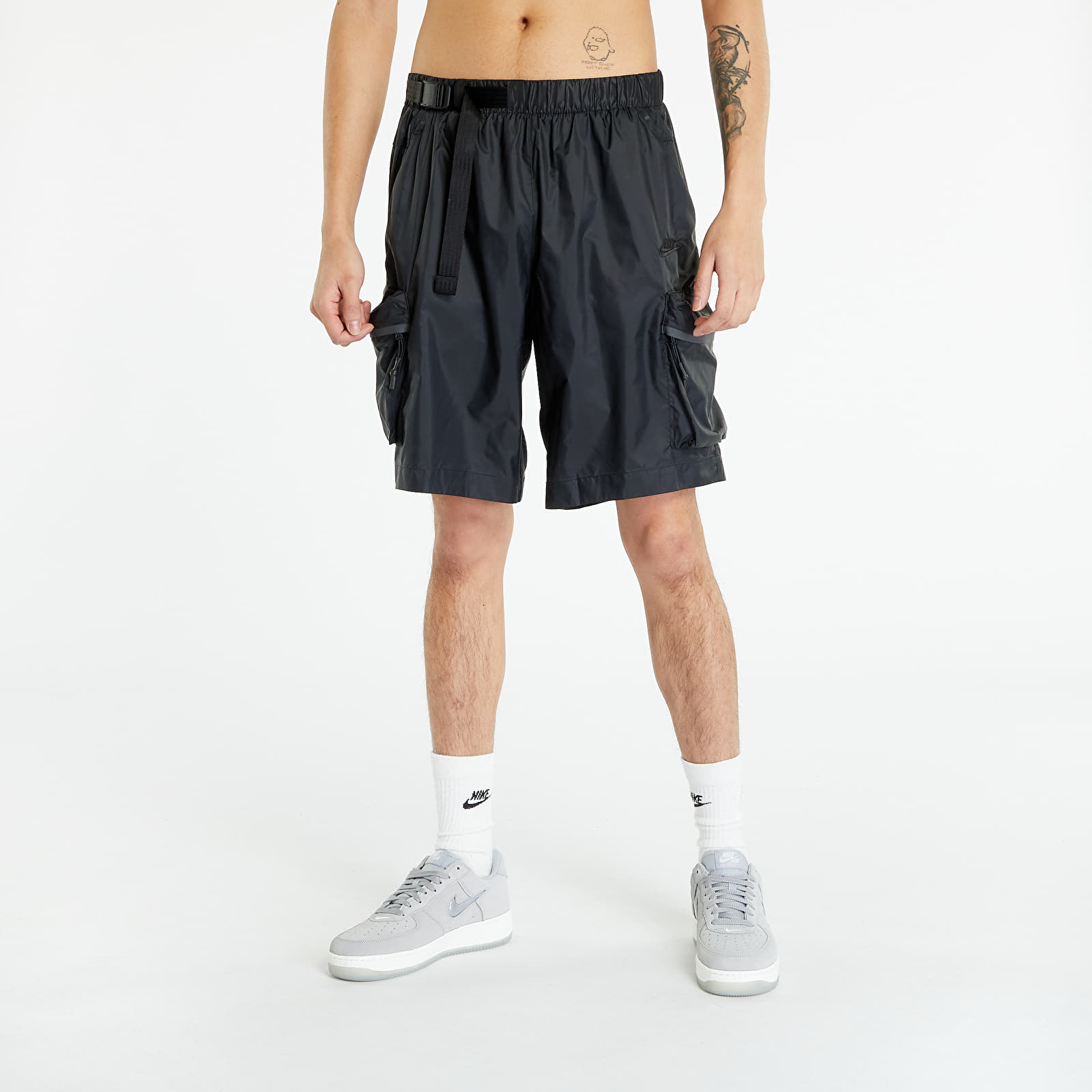 Pantaloni scurți Nike Sportswear Tech Pack Woven Utilty Short Repel Black