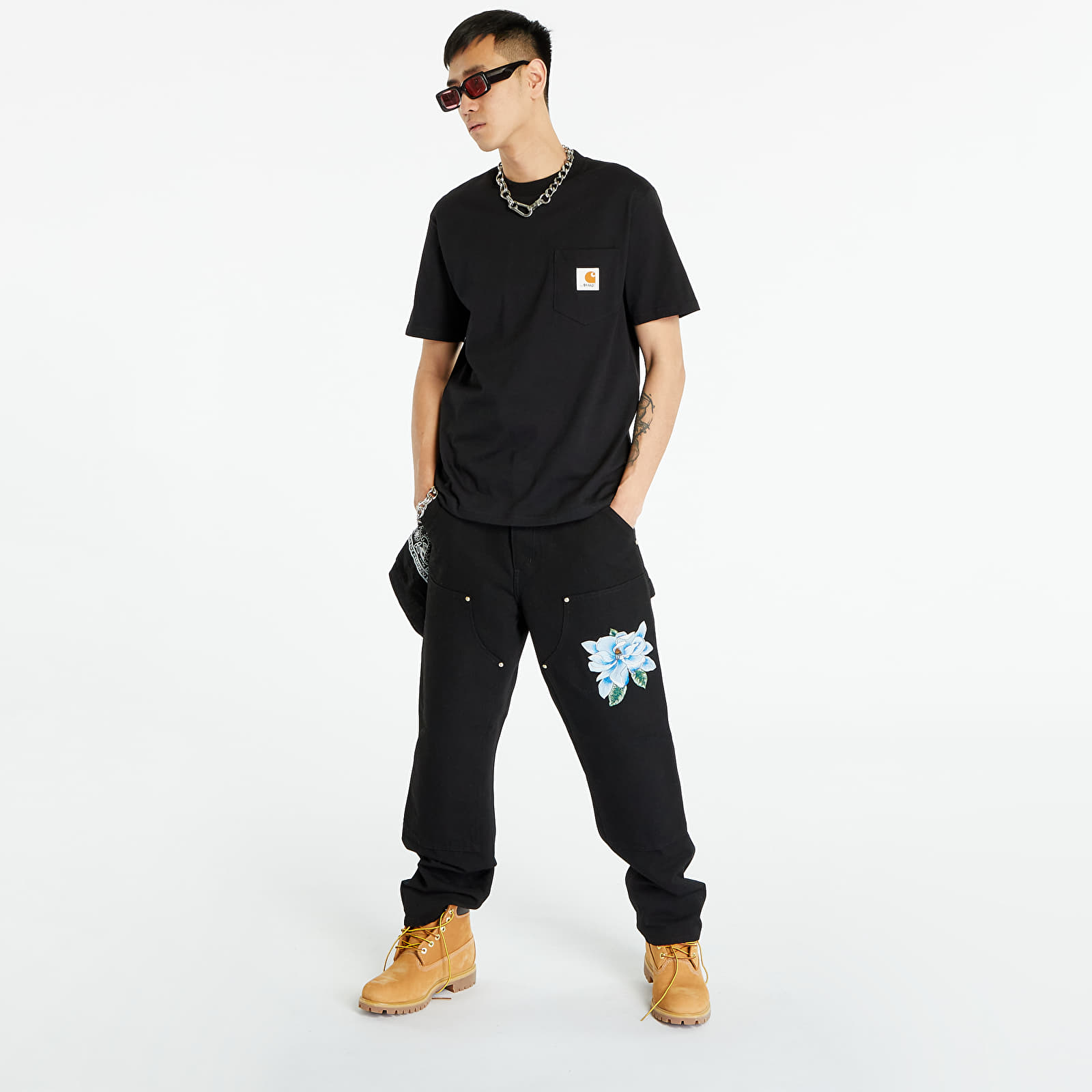 Awake AWAKE NY X CARHARTT WIP POCKET TEE Green | BSTN Store