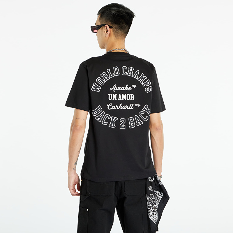 T-shirts Awake NY x Carhartt WIP Pocket T-Shirt Black (AWK-CAR23