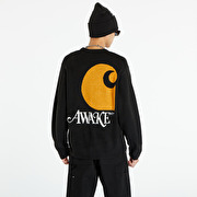 Sweaters Awake NY x Carhartt WIP Cardigan Black (AWK-CAR23-KN001
