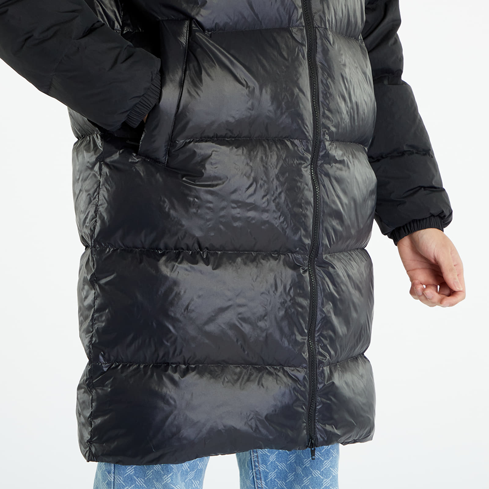 Kabátok adidas Originals Down Regen 3/4 Puffer Jacket Black