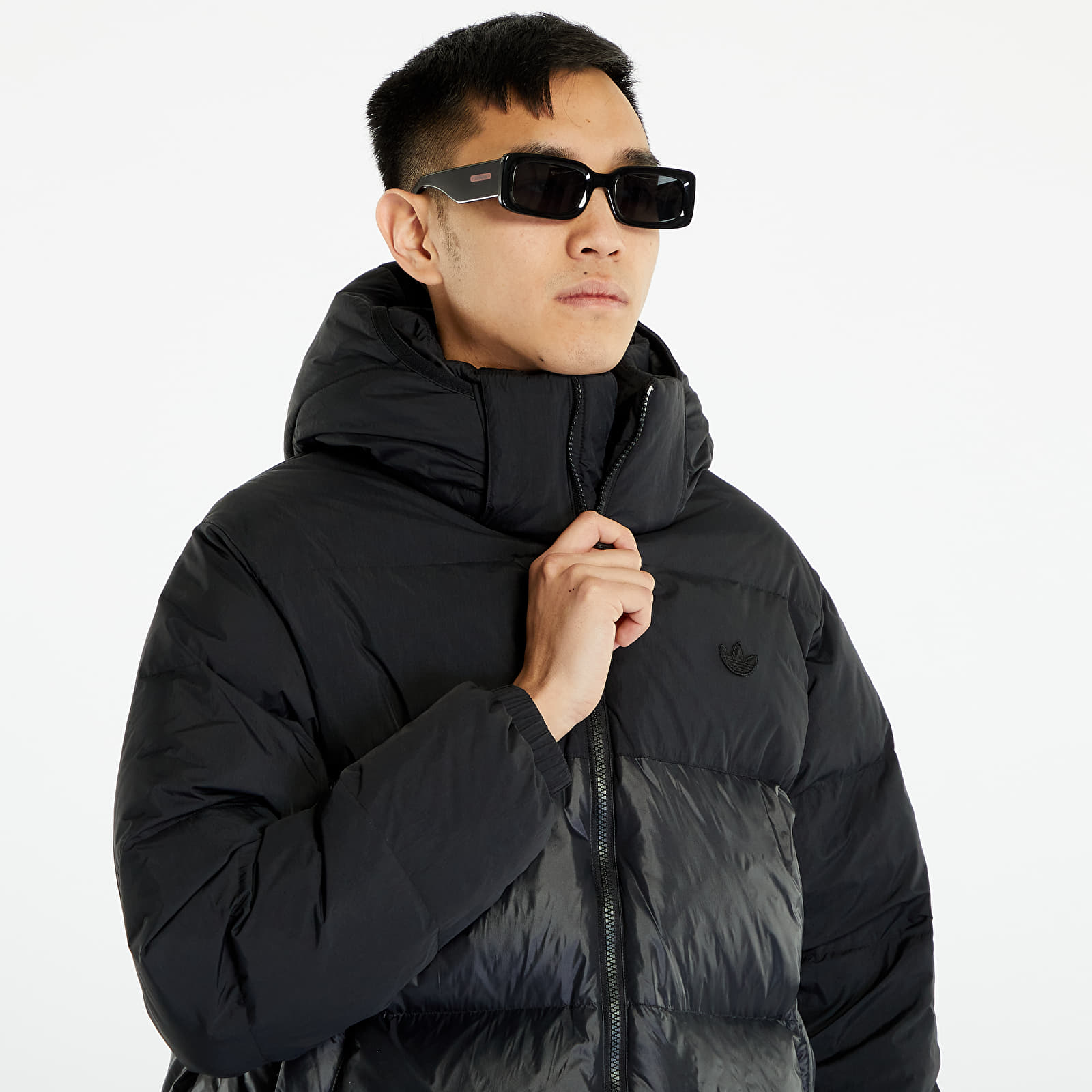 Kabátok adidas Originals Down Regen 3/4 Puffer Jacket Black