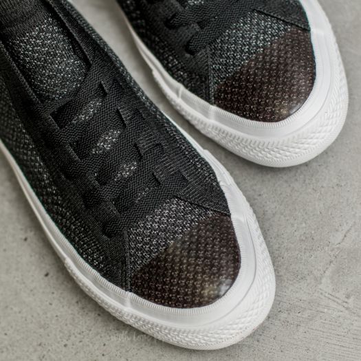 Men s shoes Converse Chuck Taylor All Star II Flyknit Hi Black Anthracite White Footshop