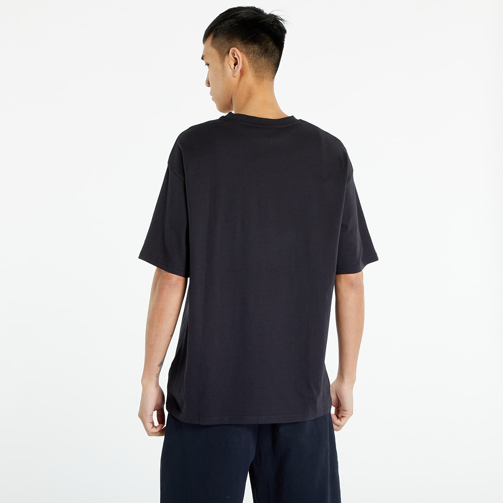 T-shirts New Era New York Yankees Team Wordmark Oversized Tee Navy/ White