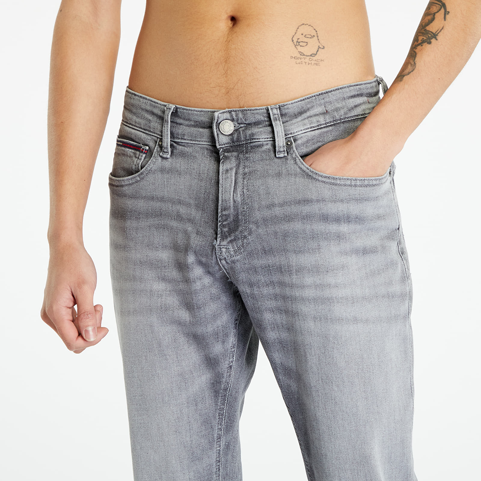 Calças de ganga Tommy Jeans Scanton Slim Jeans Denim Black