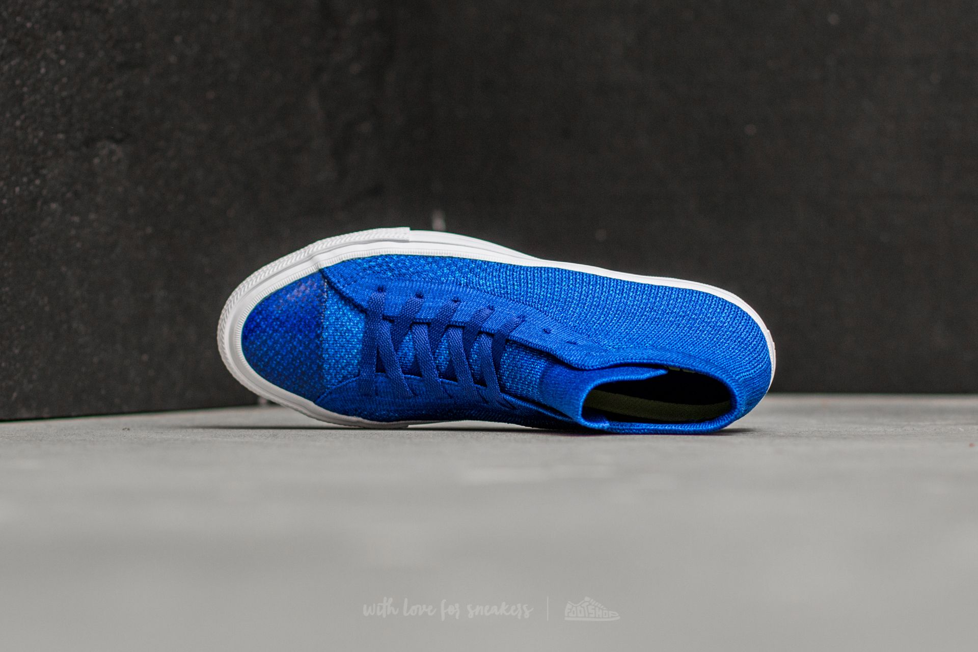 Scarpe uomo Converse Chuck Taylor All Star II Flyknit Hi True Indigo/ Soar/ White