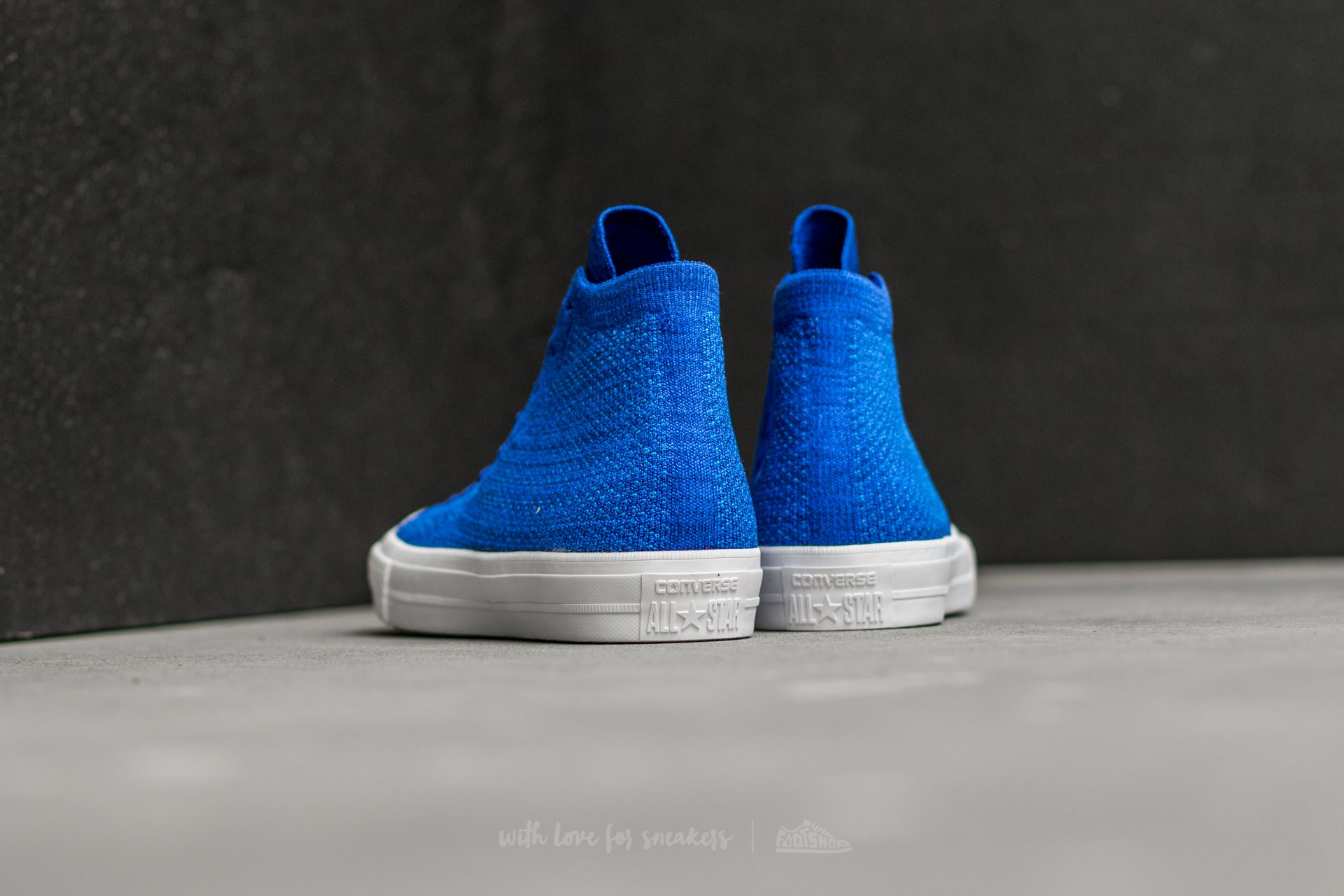 Scarpe uomo Converse Chuck Taylor All Star II Flyknit Hi True Indigo/ Soar/ White