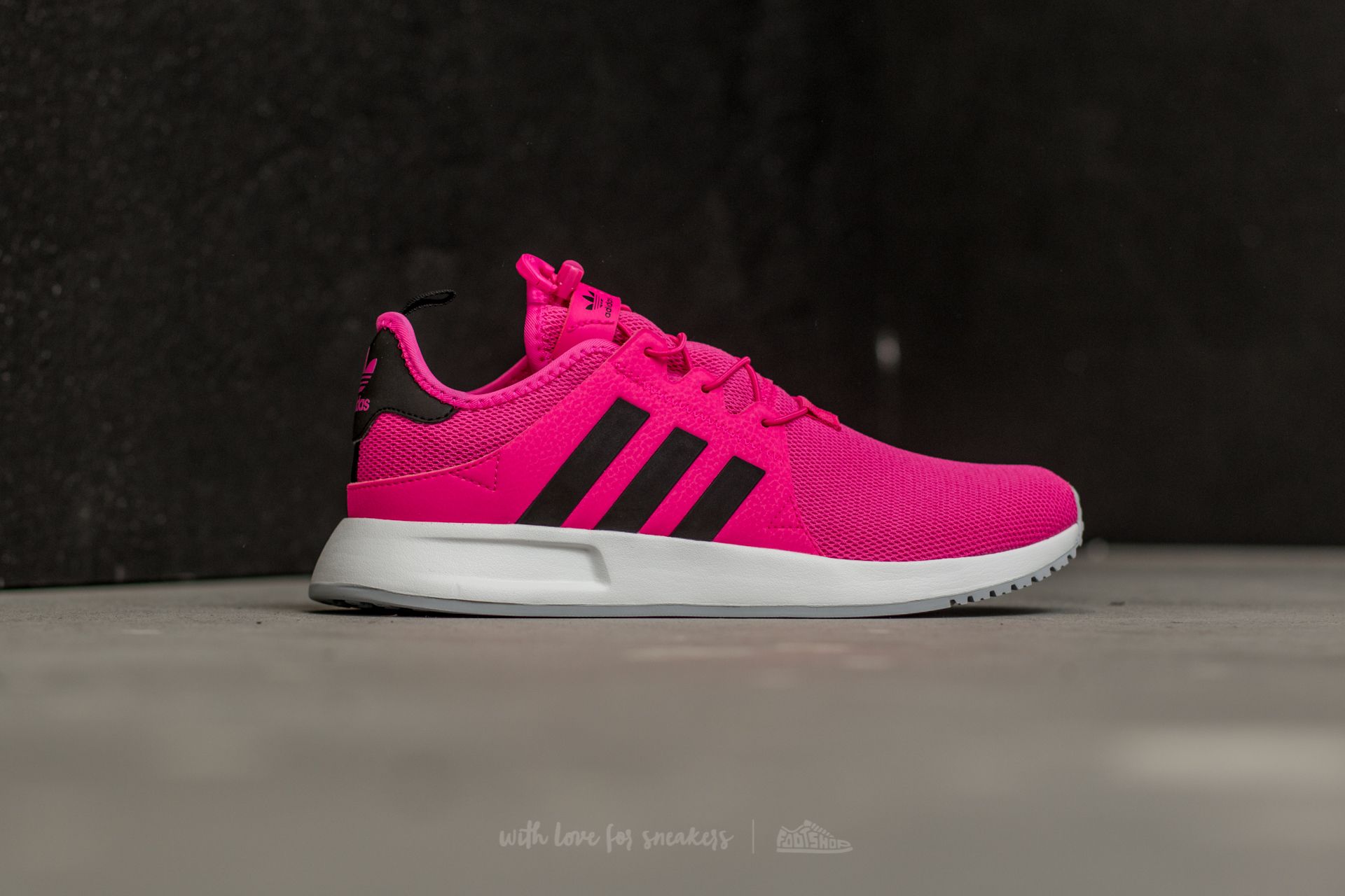 Scarpe uomo adidas X PLR Shock Pink Core Black Ftw White Footshop