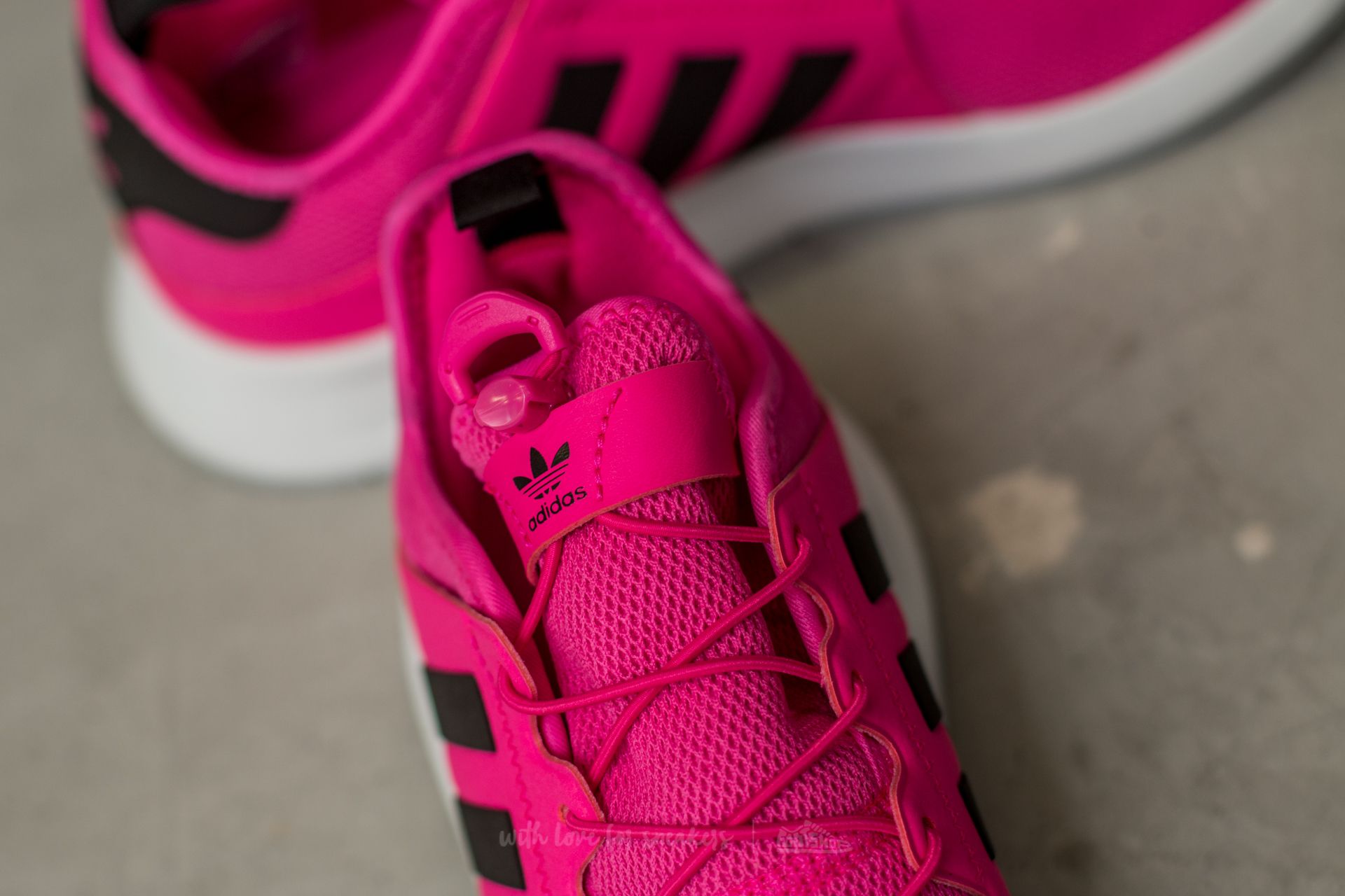 Scarpe uomo adidas X PLR Shock Pink Core Black Ftw White Footshop