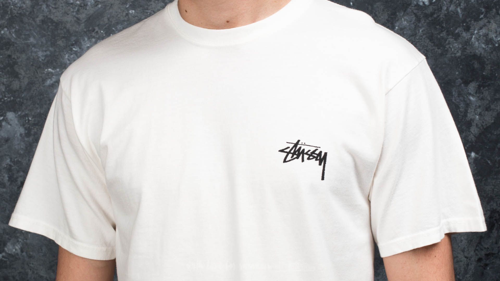 Tシャツ・カットソー Stussy 8 Ball T-Shirt Pigment Dyed Natural 2COLORS T-Shirts and shirts Stüssy 8 Ball Pigment Dyed Tee Natural