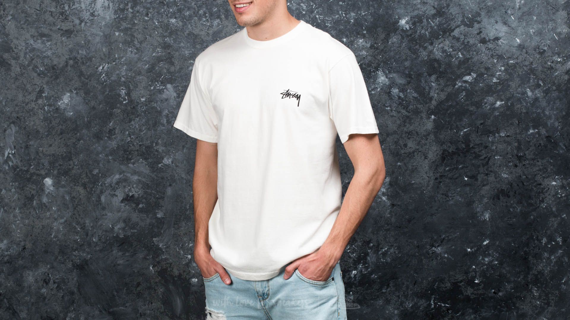 T-Shirts and shirts Stüssy 8 Ball Pigment Dyed Tee Natural