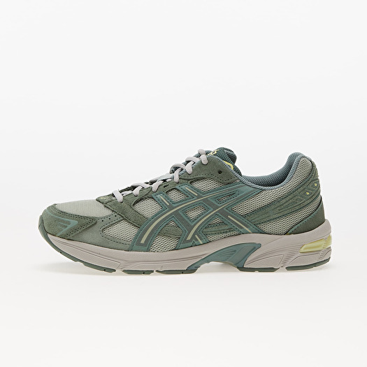 Basket asics store femme verte