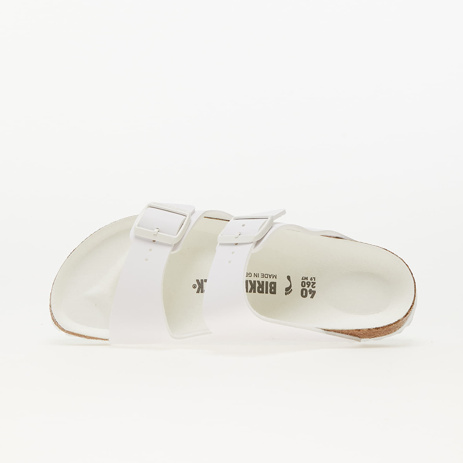 Moški čevlji Birkenstock Arizona BF Triples White