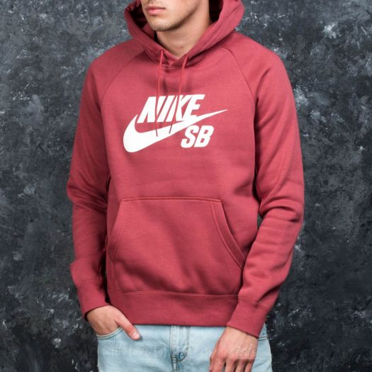 Nike SB Icon Pullover Hoodie Cedar White Footshop
