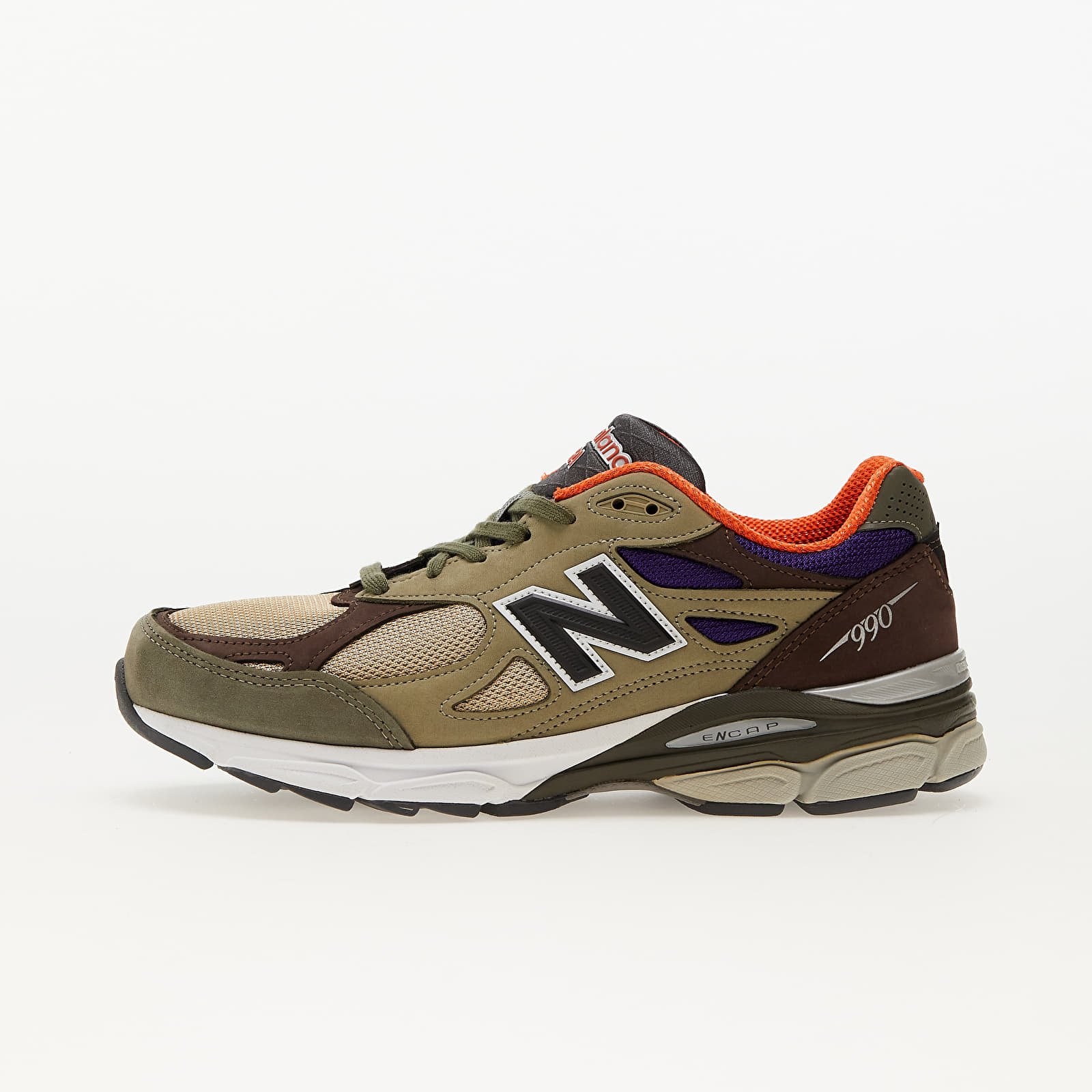 Мъжки кецове и обувки New Balance 990 V3 Tan/ Blue