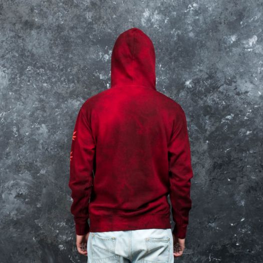 Huf hoodie red discount