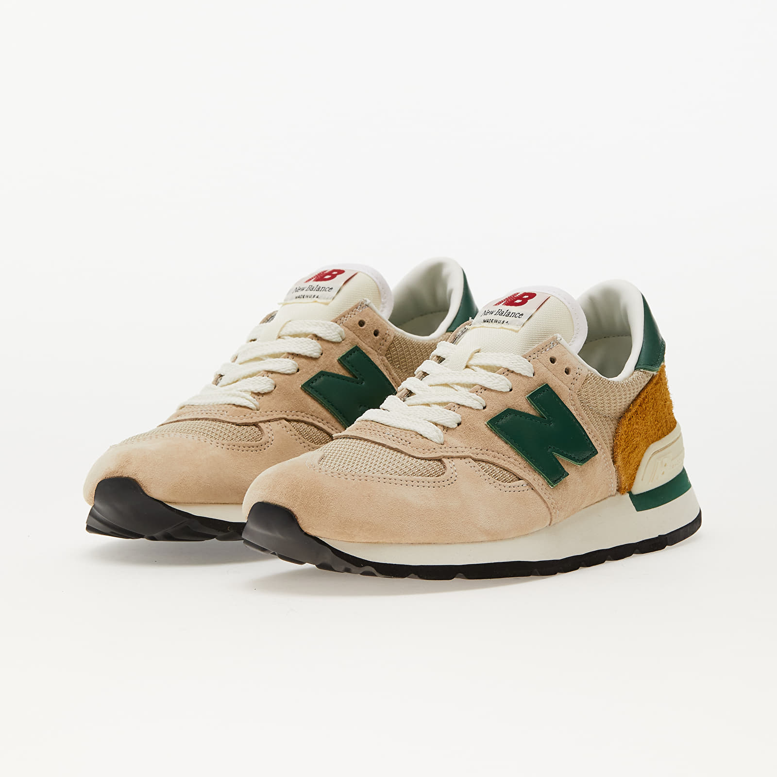 Pánske tenisky a topánky New Balance 990 V1 Green/ Tan