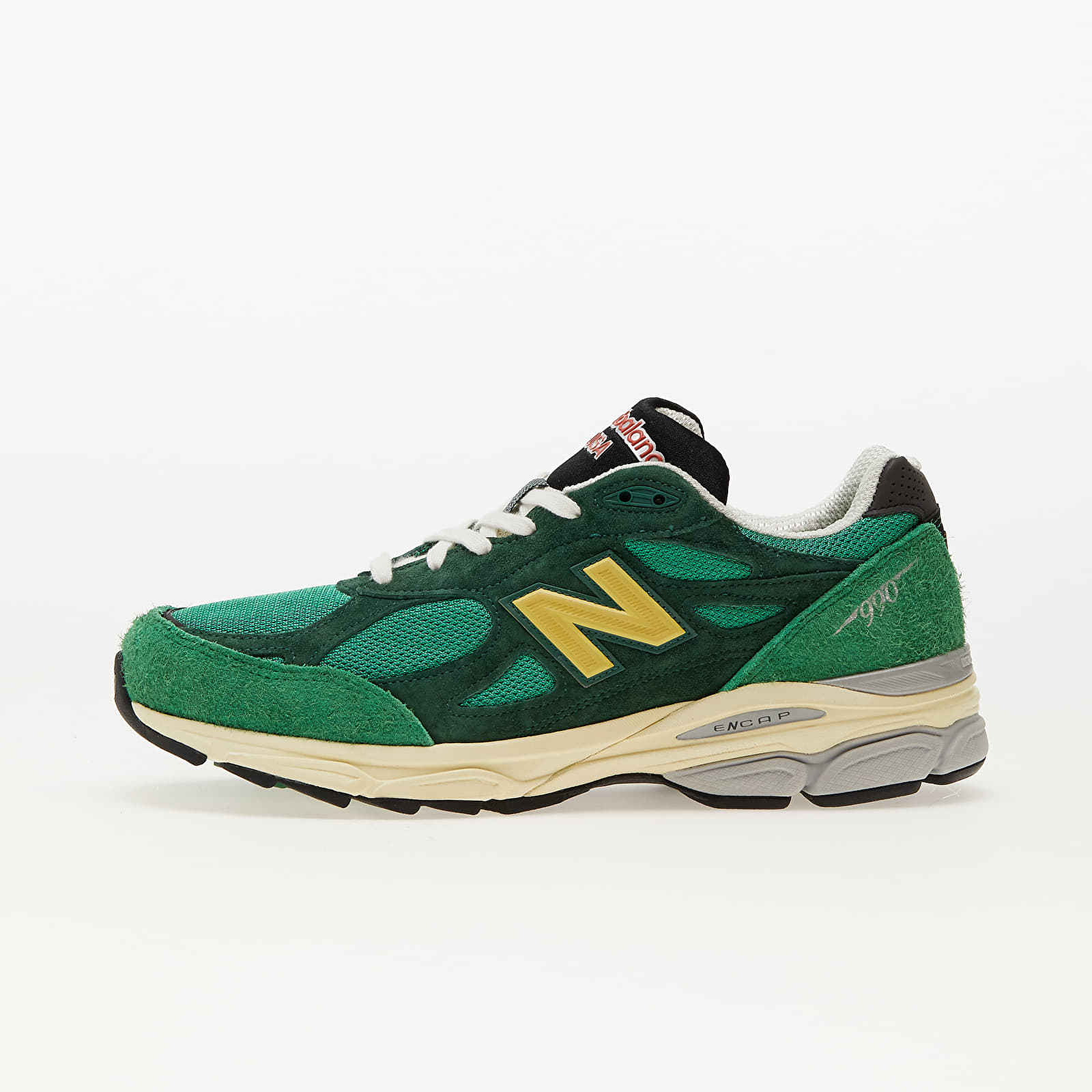 Herren Sneaker und Schuhe New Balance 990 V3 Varsity Green/ Team Forest Green