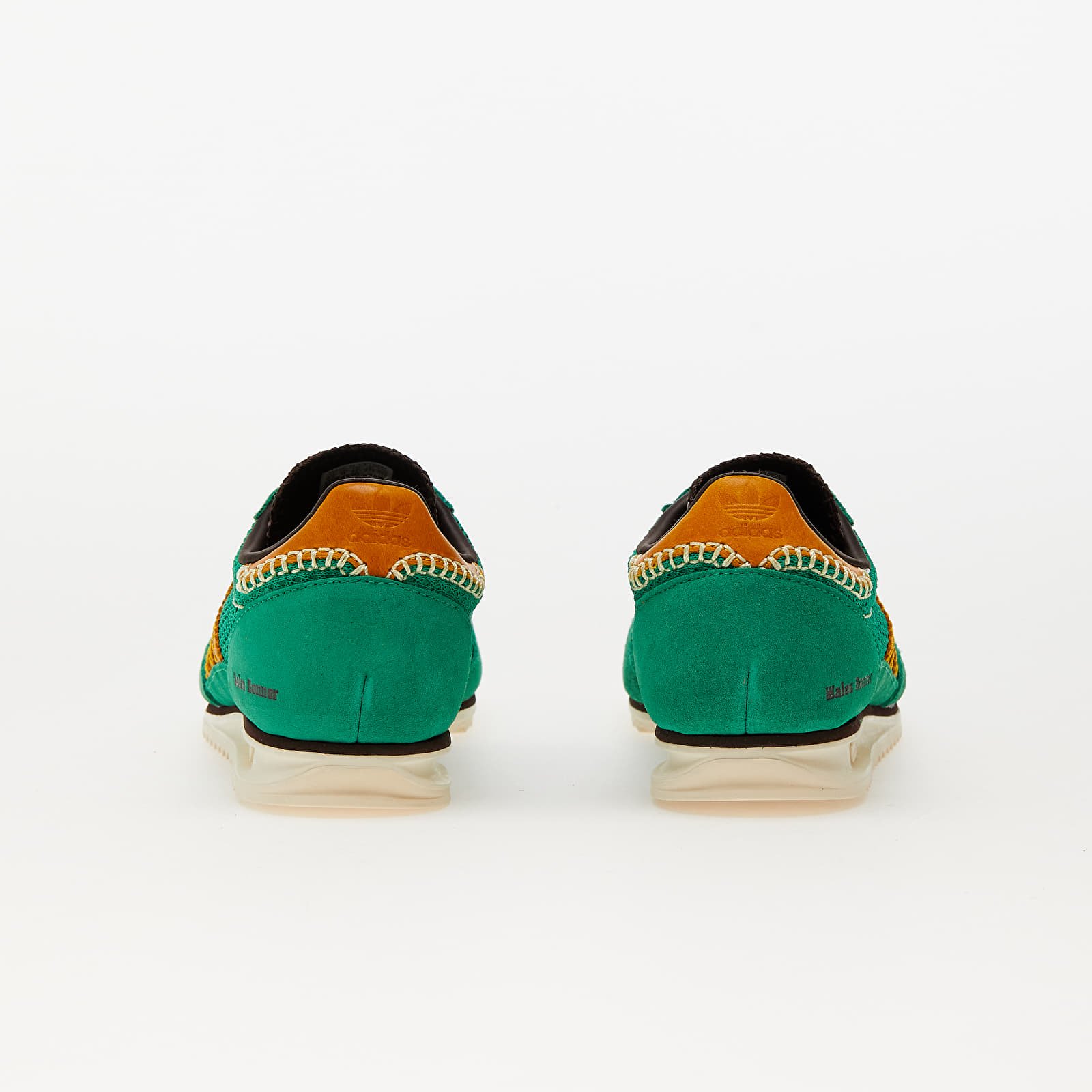 Moški čevlji adidas x Wales Bonner Sl72 Knit Team Green/ Collegiate Gold/ Dark Brown