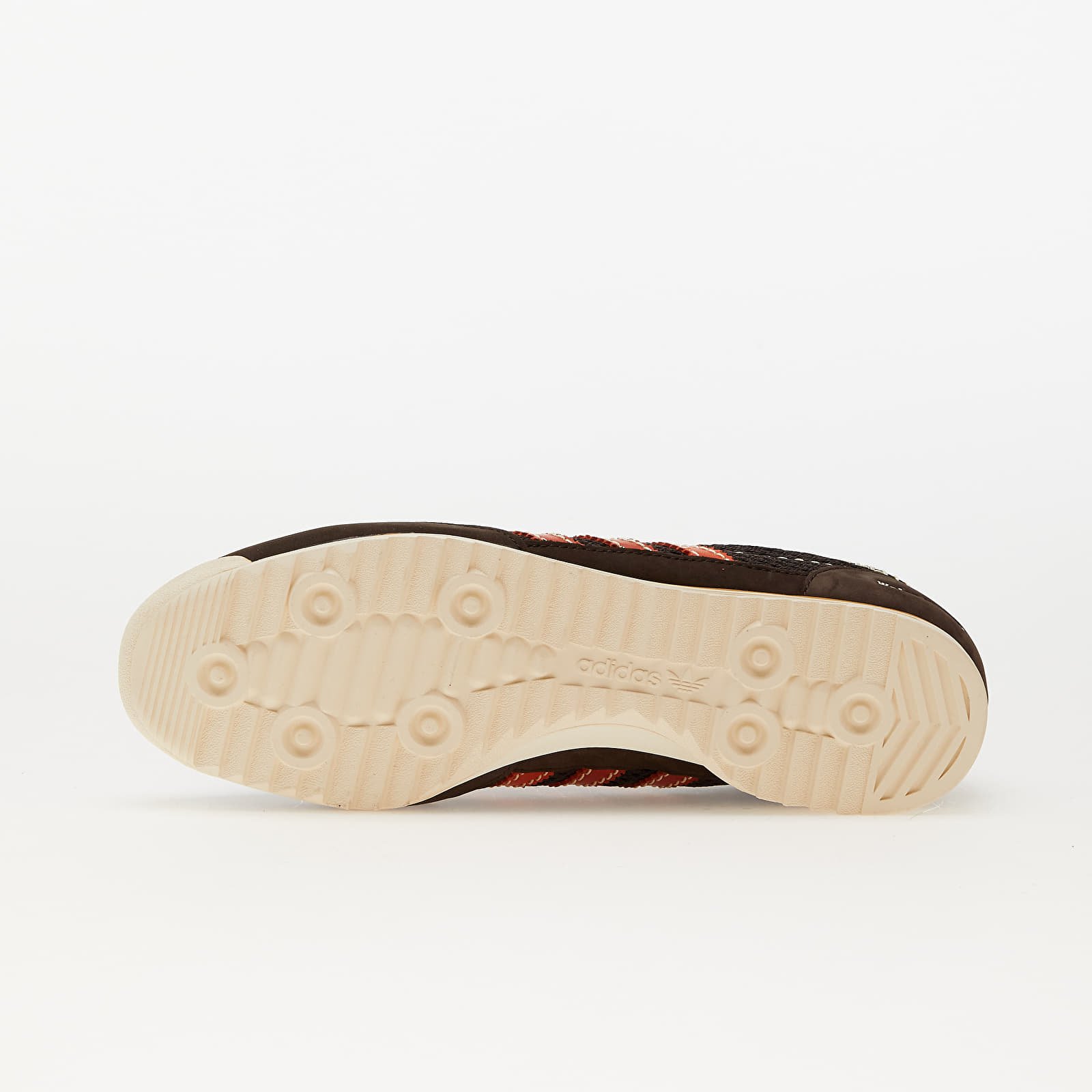 Zapatillas Hombre adidas x Wales Bonner Sl72 Knit Dark Brown/ Collegiate Orange/ Cream White