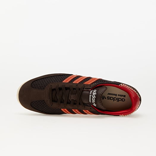 Herren Sneaker und Schuhe adidas x Wales Bonner Sl72 Knit Dark Brown/  Collegiate Orange/ Cream White | Footshop