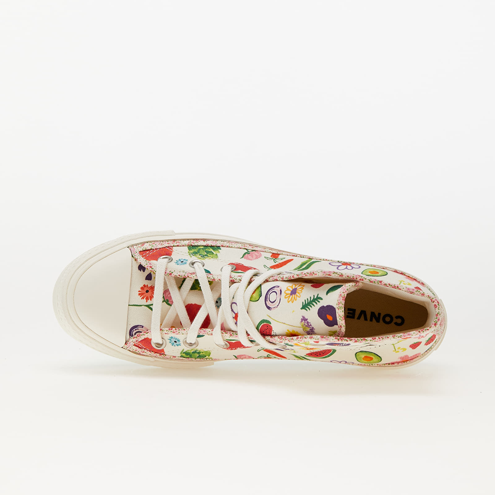 Naiste jalatsid Converse Chuck Taylor All Star Lift Egret/ Egret/ Green Beam
