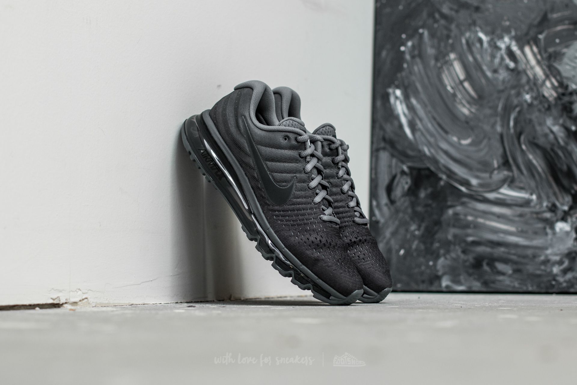 Men's shoes Nike Air Max 2017 Cool Grey/ Anthracite-Dark Grey
