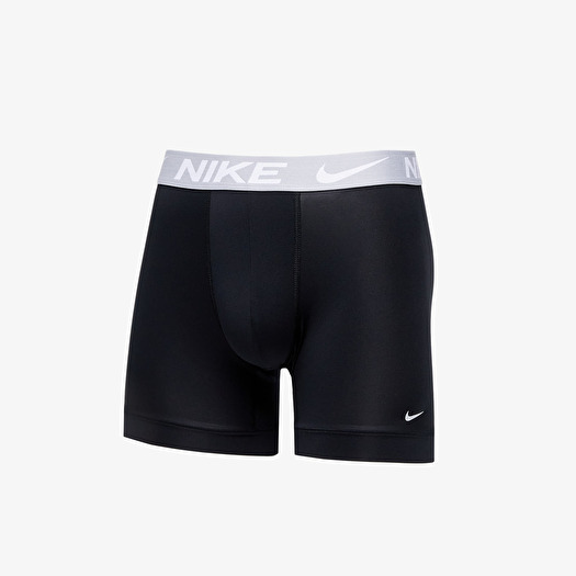 Boxer Nike Dri-FIT Essential Micro Boxer Brief 3-Pack Black/ Elecalgae/  Grey/ Black/ Black Wb