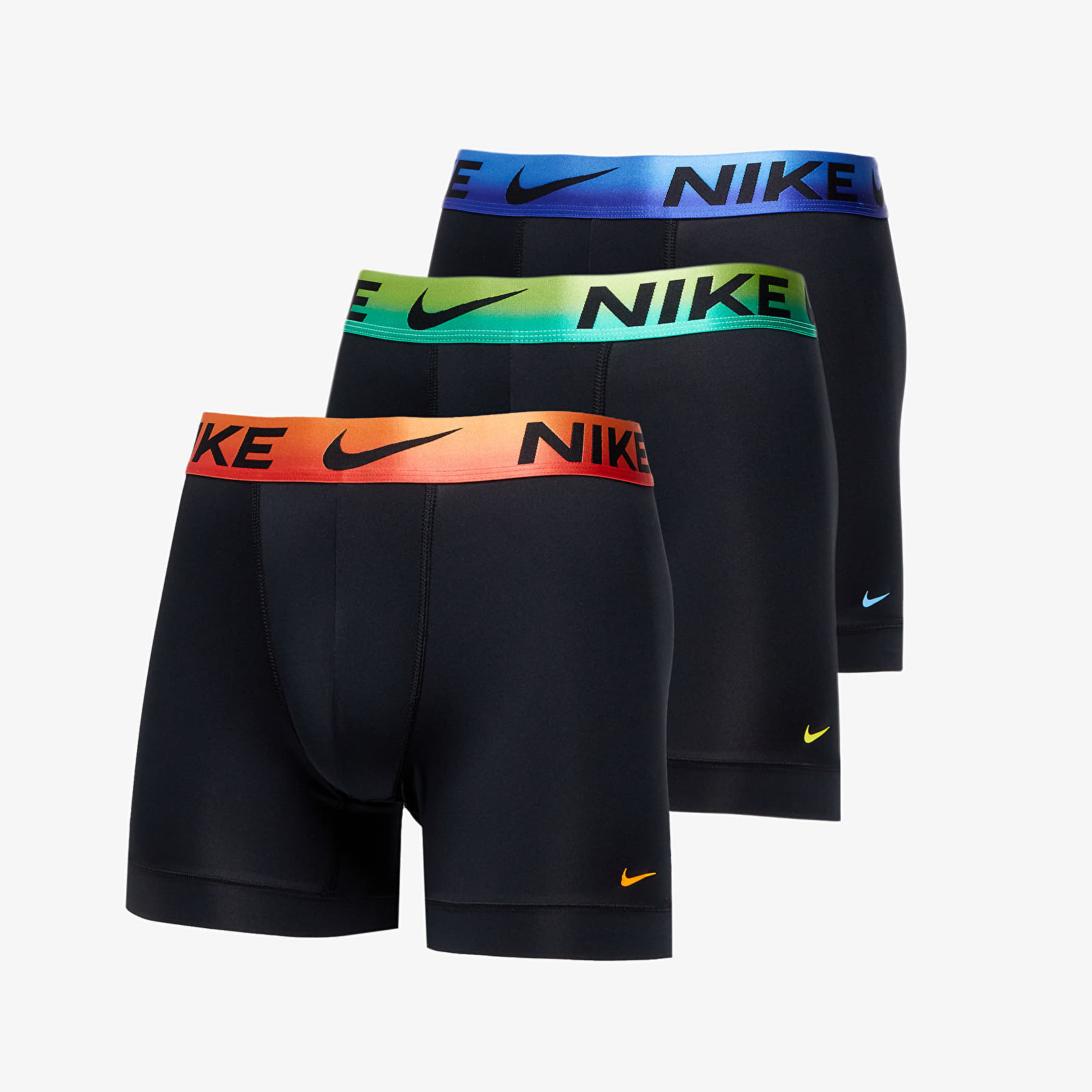 Boxeri Nike Dri-FIT Essentiak Micro Boxer Brief 3-Pack Black/ Gradient