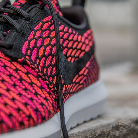 Nike roshe run flyknit hombre rojas store
