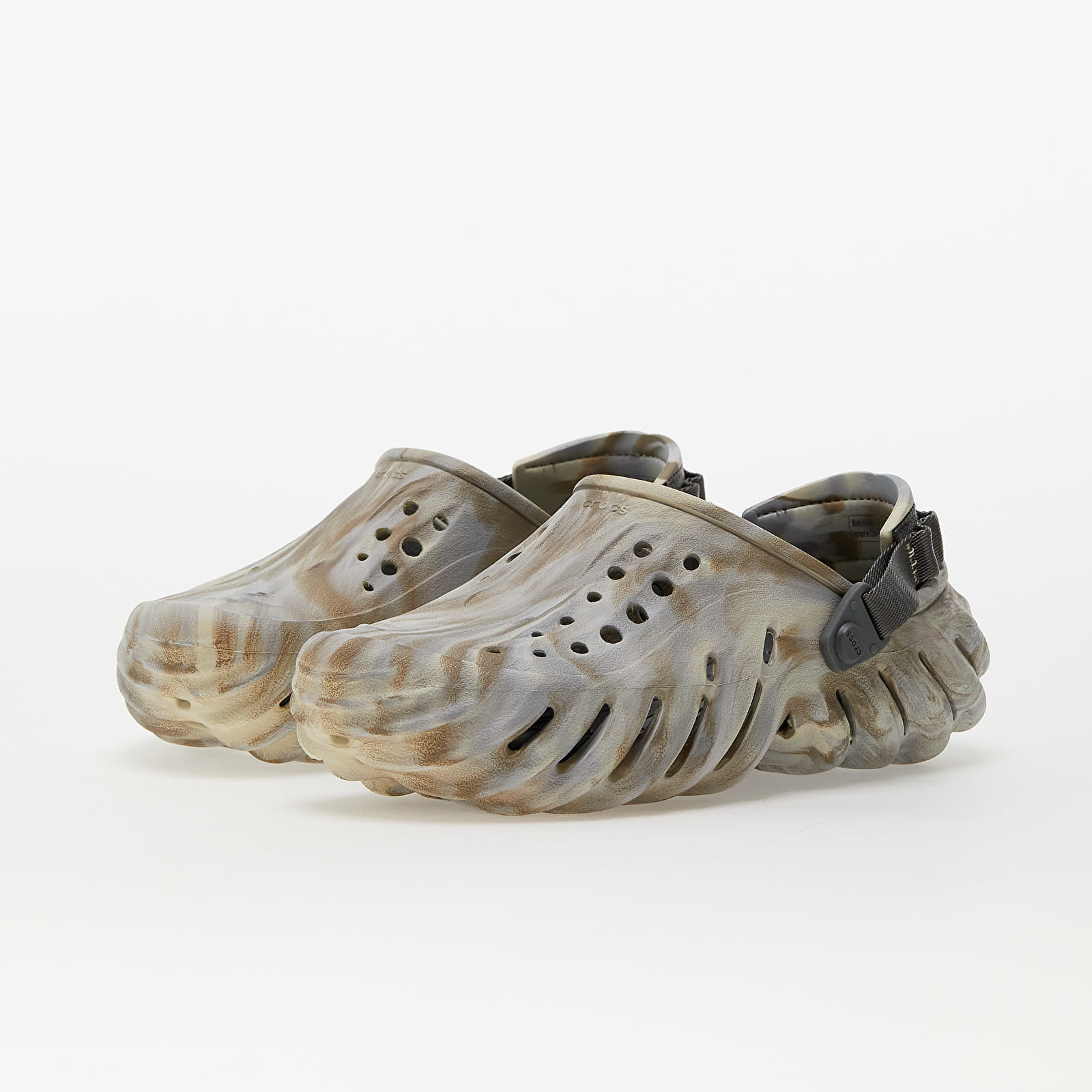 Skor för män Crocs Echo Marbled Clog Bone/ Multi