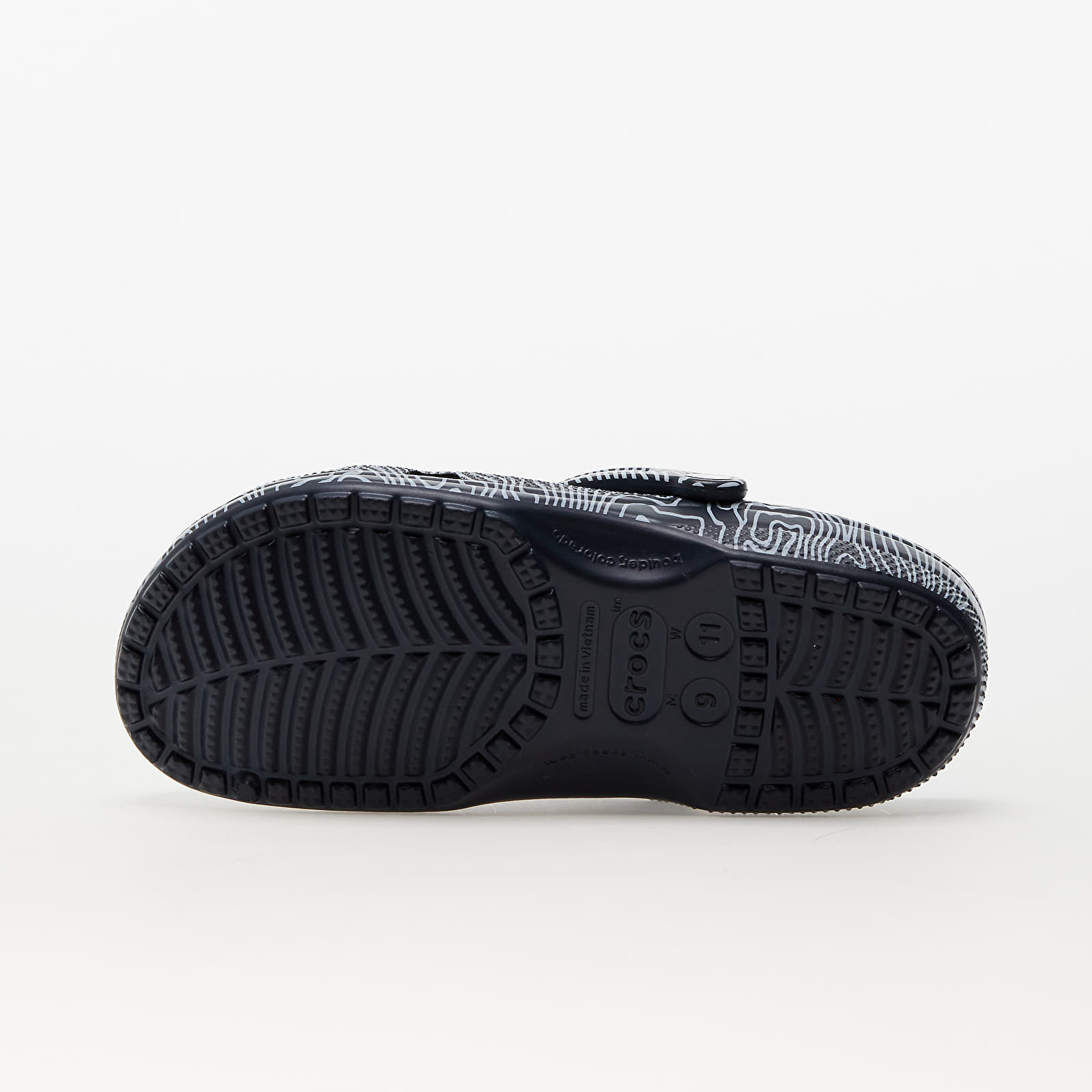Crocs Classic Topographic Clog Deep Navy/ Multi | Footshop