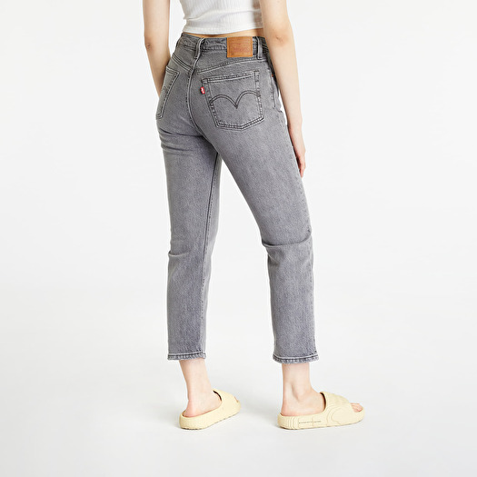 Pants and jeans Levi's® 501® Crop Jeans Gray Worn In | Footshop