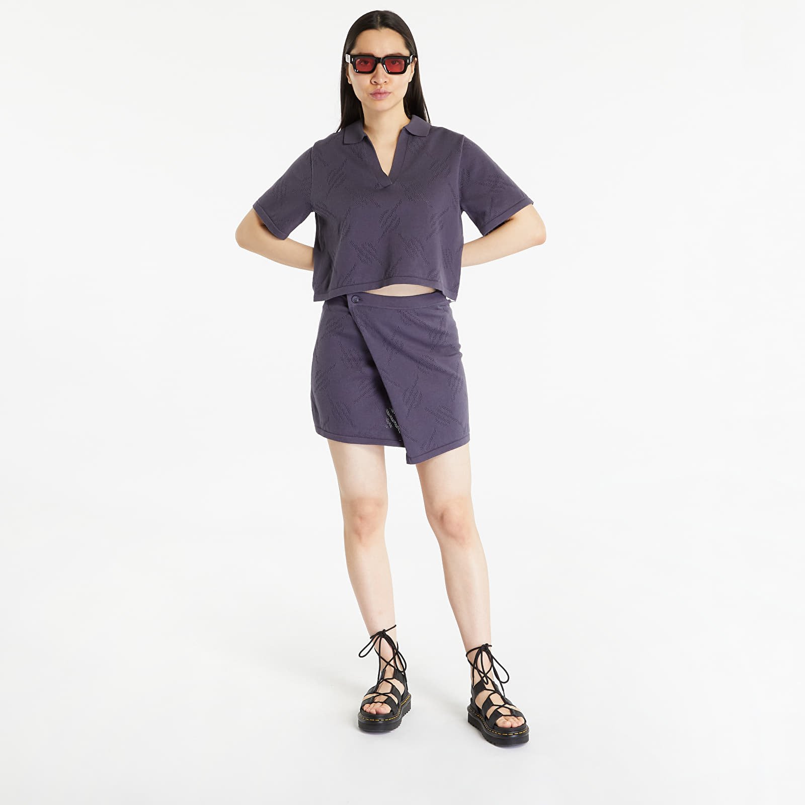 T-shirt Daily Paper Repatty Short Sleeve Shirt Iron Grey XS