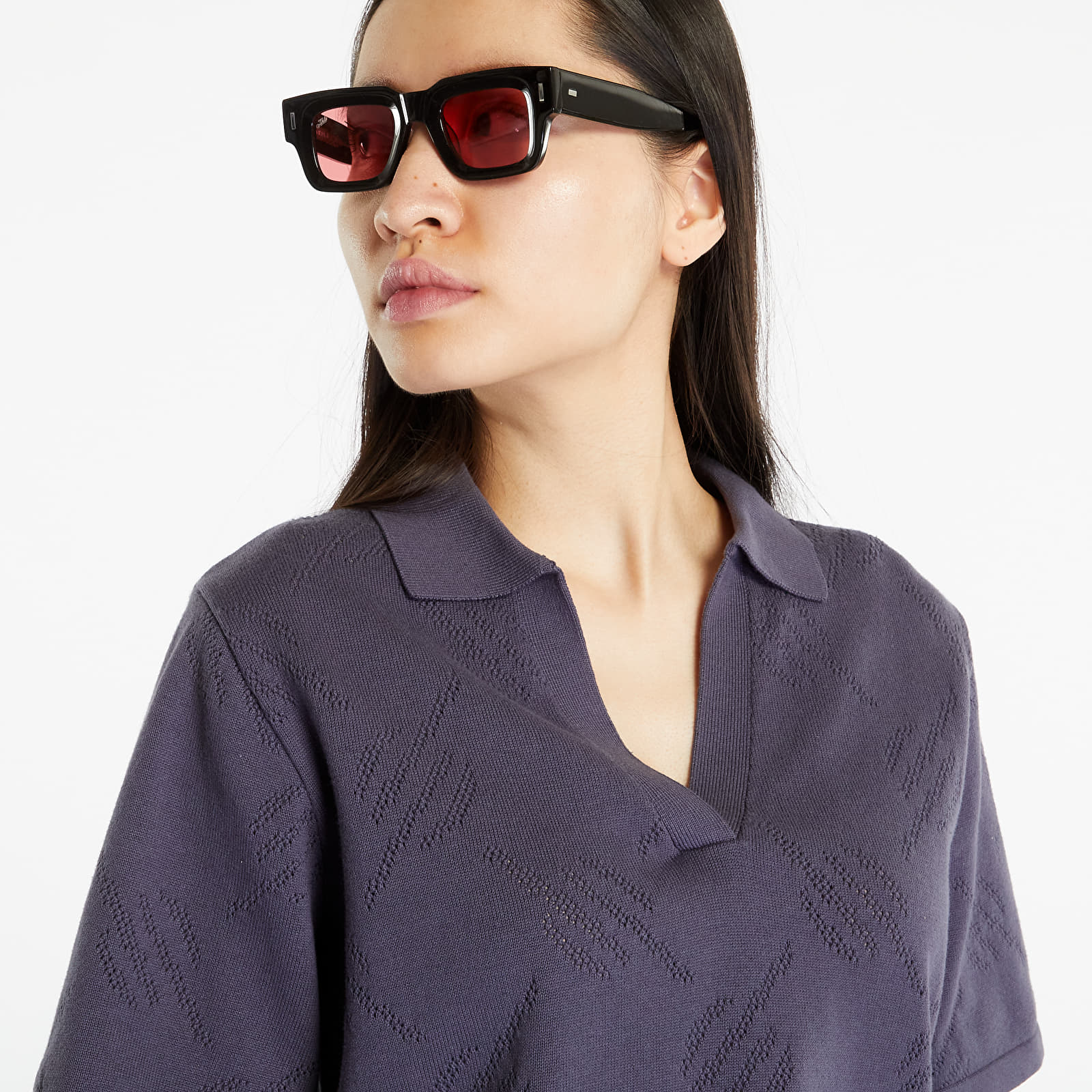 Pólók Daily Paper Repatty Short Sleeve Shirt Iron Grey