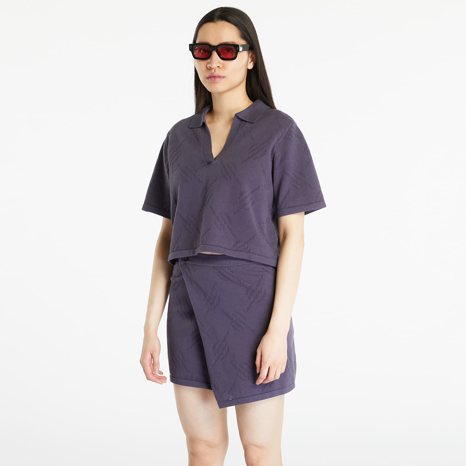 Pólók Daily Paper Repatty Short Sleeve Shirt Iron Grey