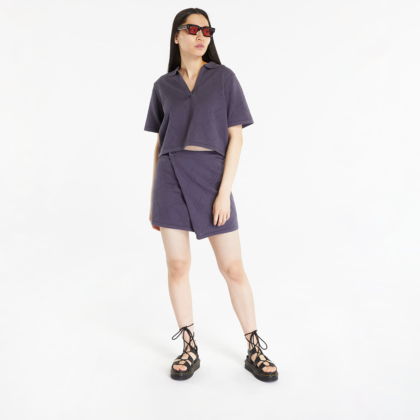 Sukne Daily Paper Repatty Skirt Iron Grey
