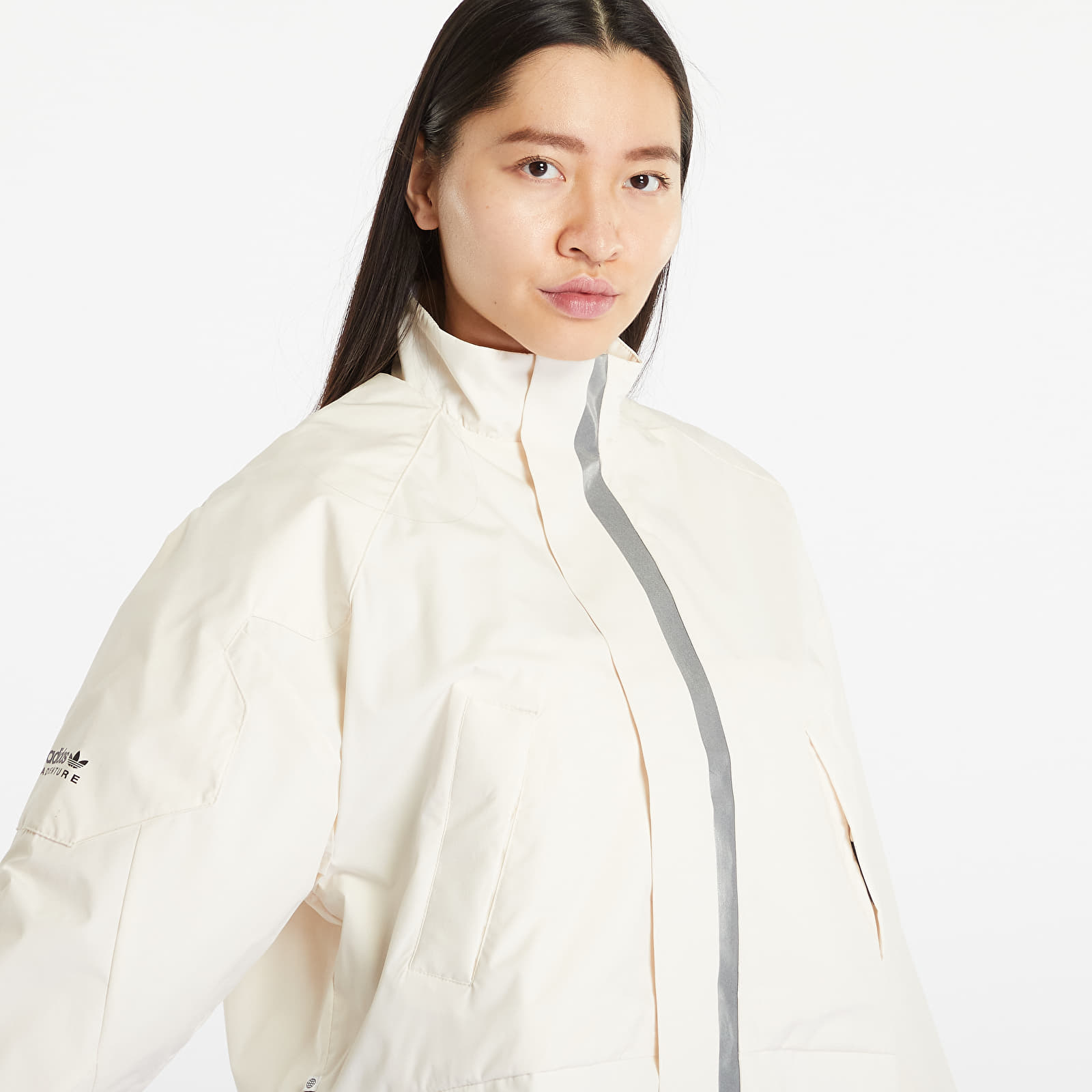 Adidas jacket cropped clearance