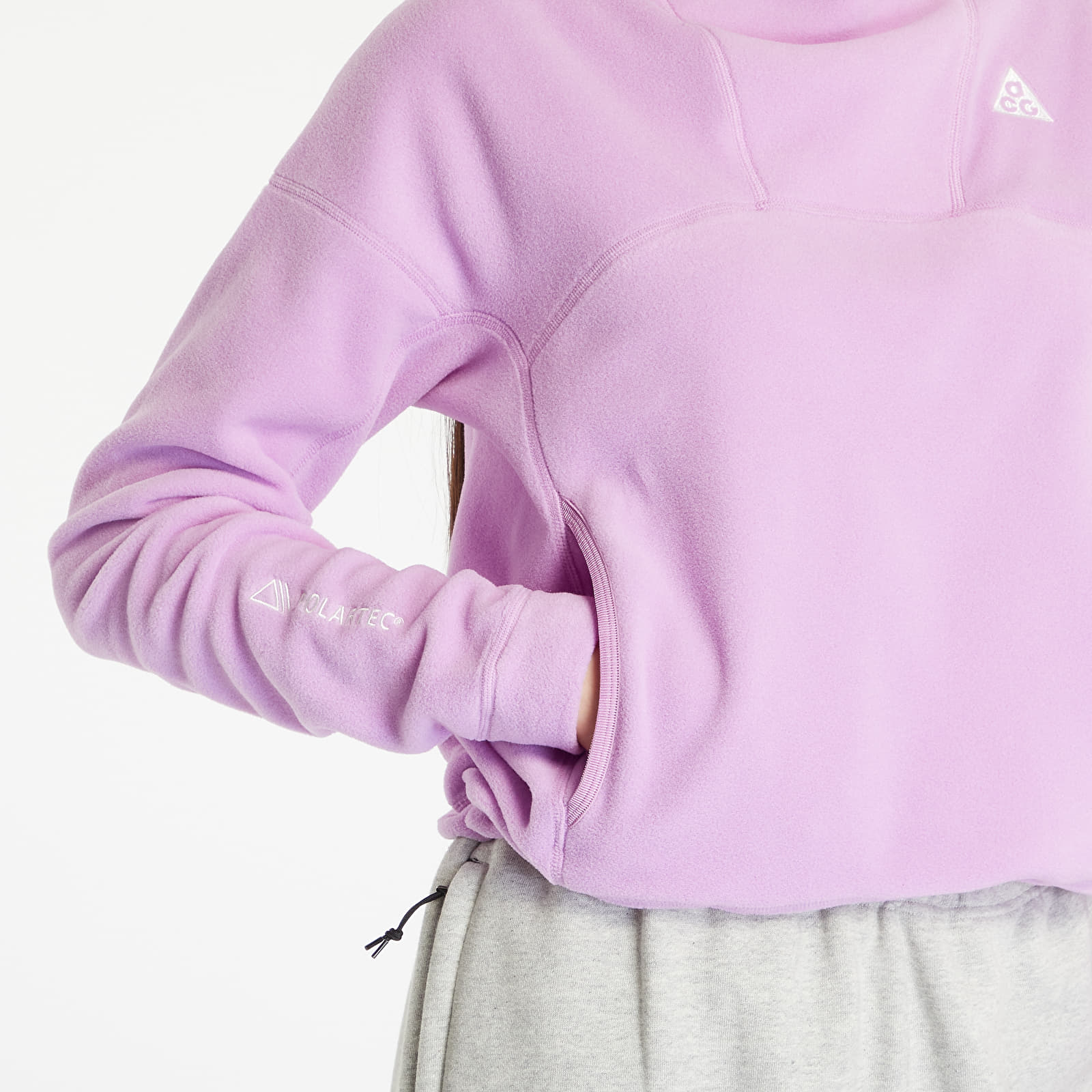Hanorace Nike ACG "Wolf Tree" Women's Top Rush Fuchsia/ Rush Fuchsia/ Summit White