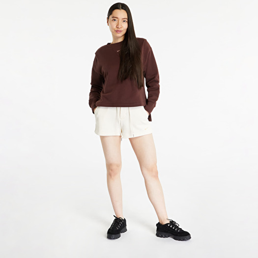Hoodies and sweatshirts Nike Sportswear Modern Fleece Women's Oversized  French Terry Crewneck Sweatshirt Earth/ Plum Eclipse