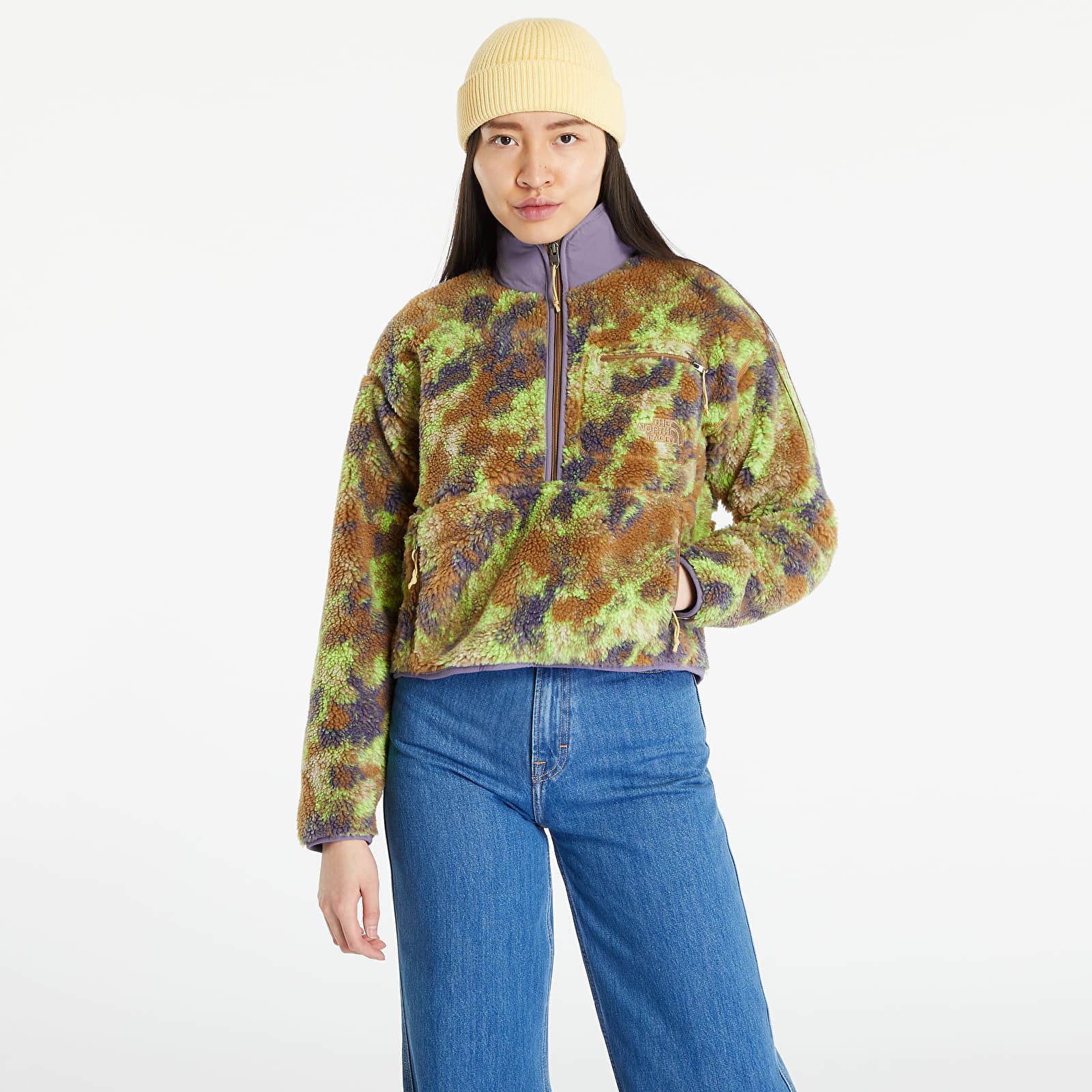 Sudaderas The North Face Extreme Pile Pullover Utility Bronze/ Stippled Camo Print