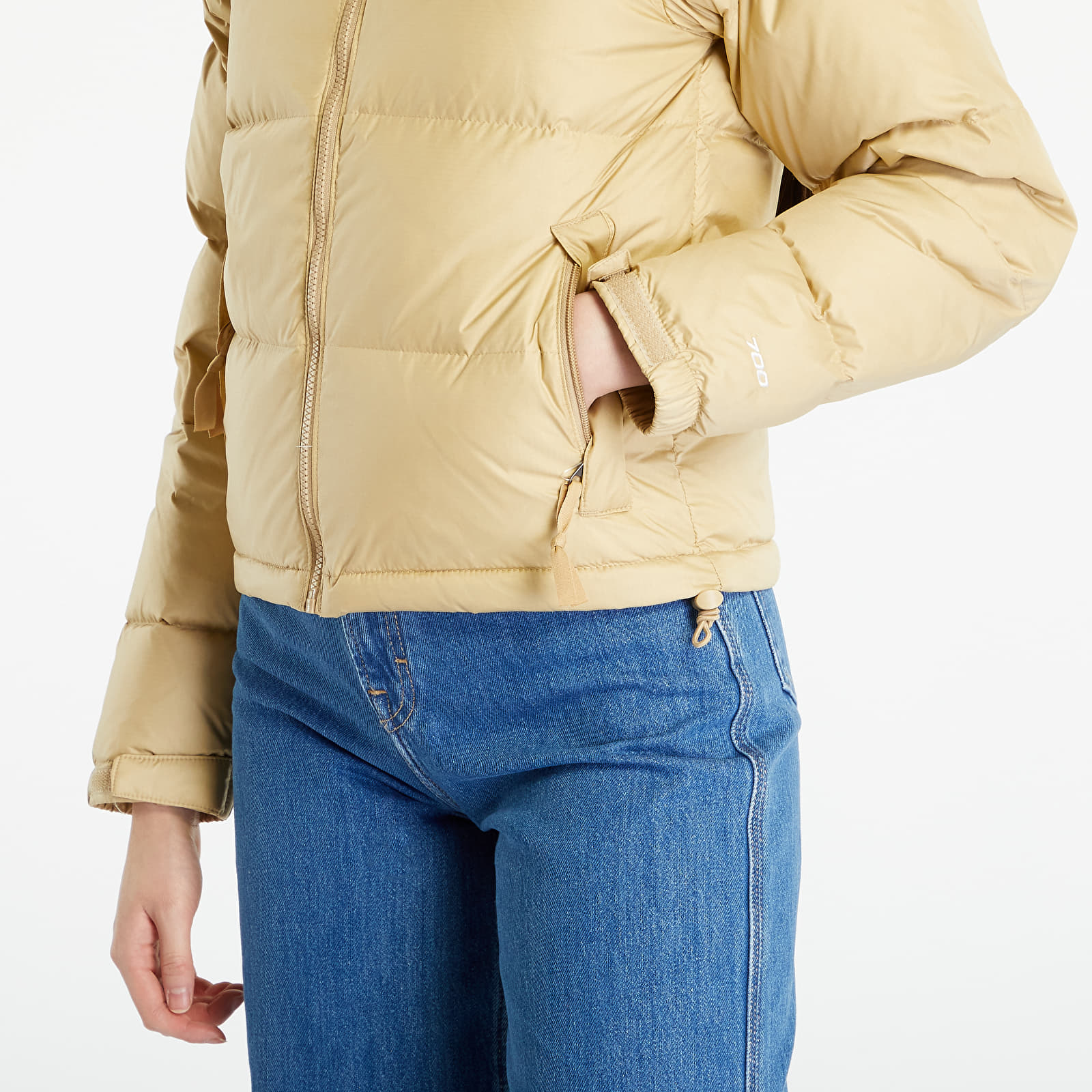 Kurtki The North Face W 1996 Retro Nuptse Jacket Khaki Stone