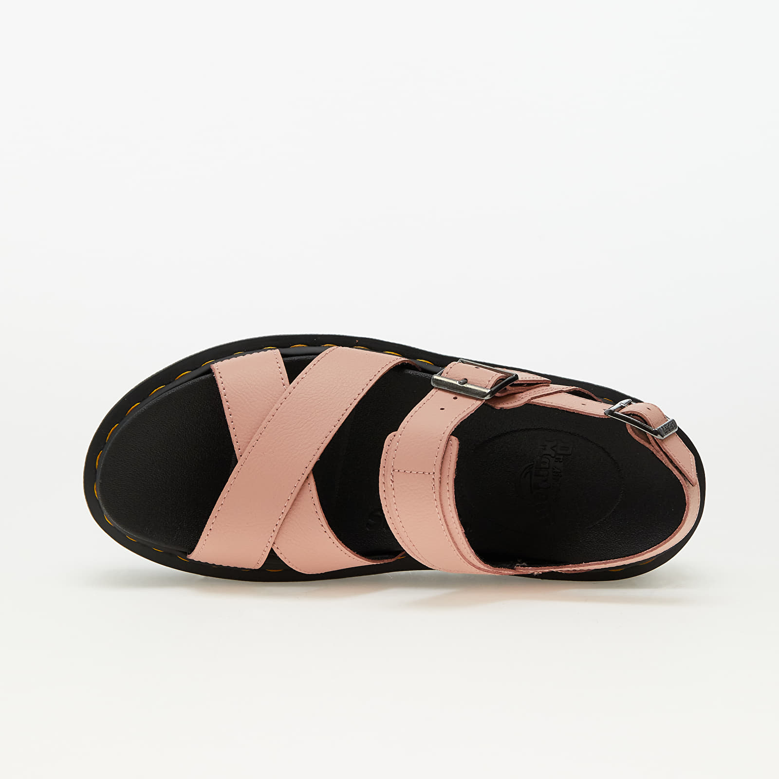 Women's shoes Dr. Martens Voss II Quad Cross Strap Sandal Peach Beige Athena