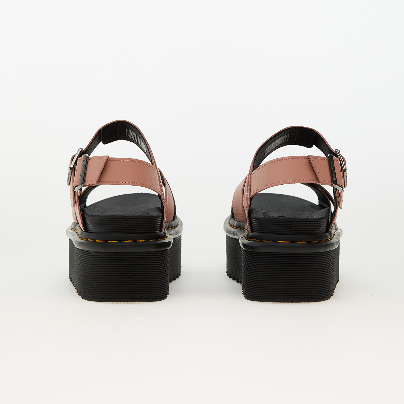 Women's shoes Dr. Martens Voss II Quad Cross Strap Sandal Peach Beige Athena
