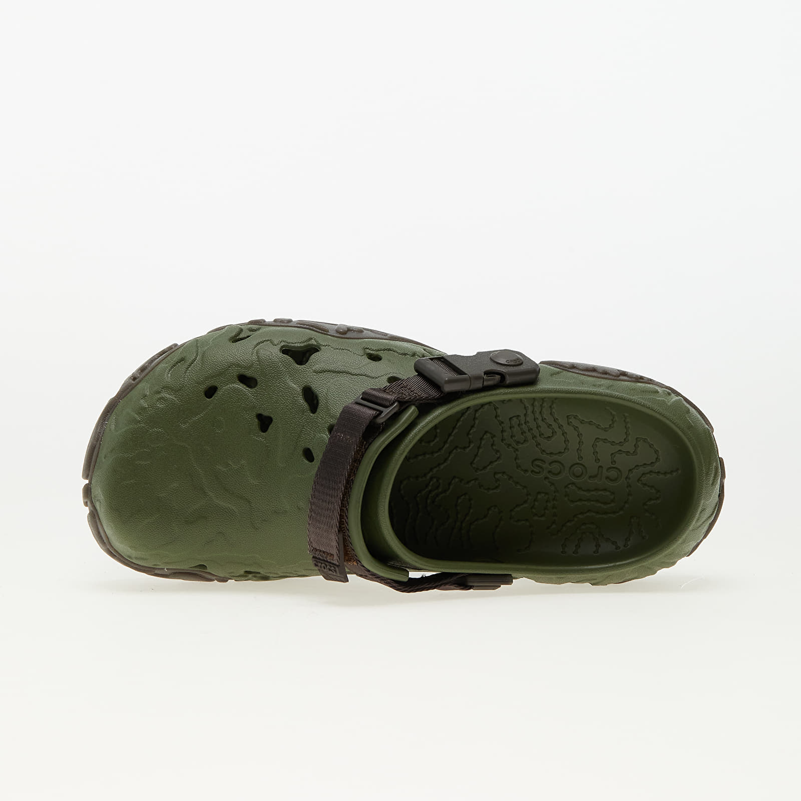 Pánske tenisky a topánky Crocs All-Terrain Atlas Clog Army Green/ Espresso