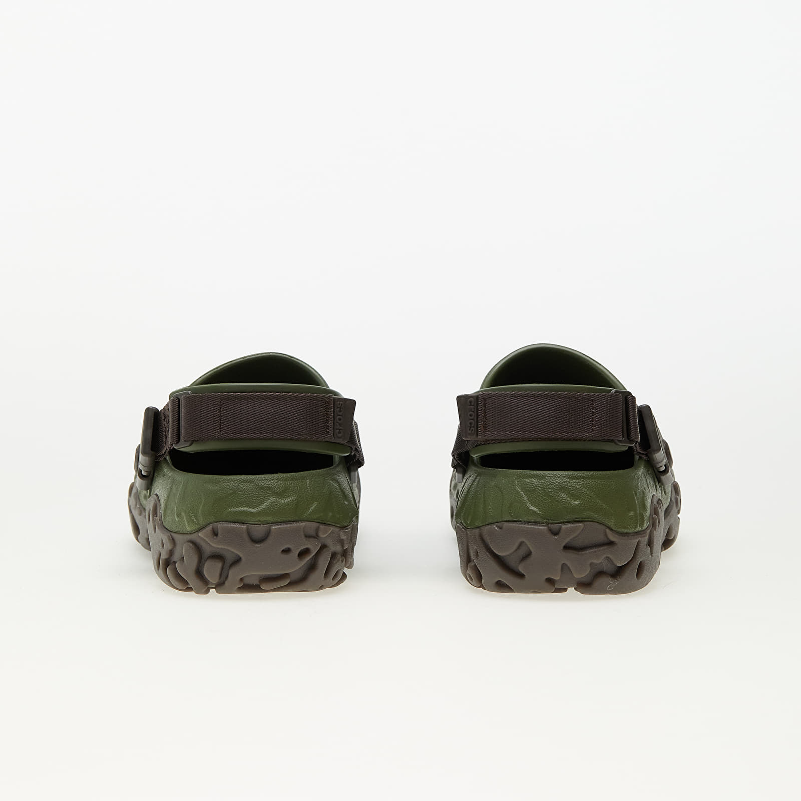 Pánske tenisky a topánky Crocs All-Terrain Atlas Clog Army Green/ Espresso
