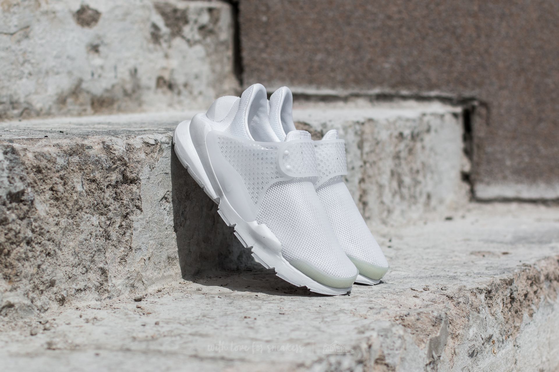 Ženski čevlji Nike Wmns Sock Dart BR White/ White-Glacier Blue